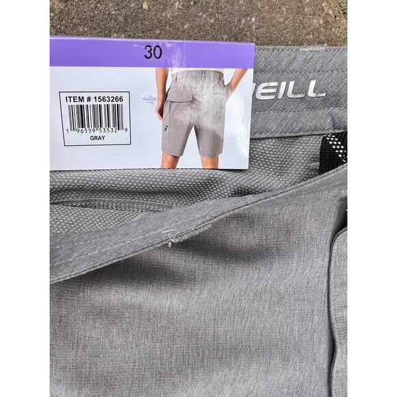 NWT 2 O'Neill Hybrid quick-dry casual athletic shorts size 30 - Picture 7 of 8